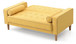 Vibrant Contemporary Loveseat Bed - Yellow