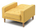 Vibrant Contemporary Chair Bed - Yellow