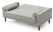 Contemporary Loveseat For Two - Gray