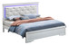 King Bed Elegant - Silver Champagne