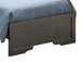 Lorana - Twin Bed - Metalic Black