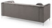 Elegant Contemporary Sofa - Dark Gray
