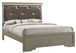 Queen Bed Elegantly Designed Transitional - Champagne