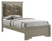 Lorana - Twin Bed - Silver Champagne