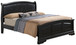 Full Elegant Traditional Bed - Black