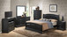 Full Elegant Traditional Bed - Black