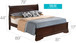 King Bed Elegant Traditional - Cappuccino