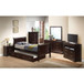 Twin Bed Charming Storage - Cappuccino