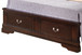 Louis Phillipe - Queen Panel Storage Bed - Cappuccino