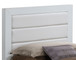 Twin Bed Contemporary - Elegant White