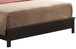 King Bed With Transitional Style Elegant - Black