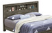 King Transitional Bed - Gray