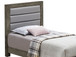 Twin Bed For Modern Spaces - Gray
