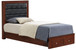 Twin Storage Bed - Cherry