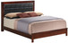 Queen Bed Transitional Elegant - Cherry