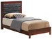 Charming Twin Bed With - Cherry