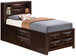 Marilla - Twin Storage Bed - Cappuccino