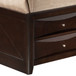 Marilla - King Storage Bed - Cappuccino