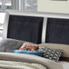 Marilla - King Bed - Silver Champagne