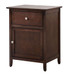 Izzy - Nightstand For Modern Spaces - Cappuccino