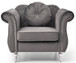 Chic Transitional Chair - Dark Gray
