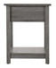 Salem - Nightstand - Gray