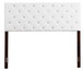 Queen Charming Casual Bed For Any Bedroom - White
