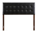 Super Nova - Queen Bed Upholstered Headboard - Black