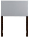 Nova - Twin Headboard - Light Gray