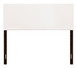 Full Headboard Elegant Casual - White