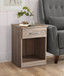 Lindsey - Nightstand - Brown