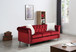 Raisa - Sofa - Burgundy