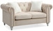 Chic Loveseat - Beige
