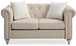 Chic Loveseat - Beige