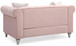 Cozy Contemporary Loveseat - Pink