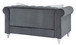 Modern Loveseat For Cozy Interiors - Gray