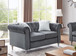 Modern Loveseat For Cozy Interiors - Gray