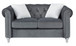 Modern Loveseat For Cozy Interiors - Gray