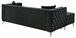 Paige - Sofa Chaise - Black