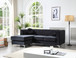 Delray - Sofa Chaise - Black
