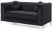Delray - Loveseat - Black
