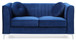 Delray - Loveseat - Navy Blue