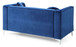 Delray - Loveseat - Navy Blue