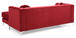 Pompano - Sofa Chaise - Burgundy