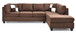 Malone - Sectional - Chocolate