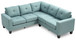 Newbury - Sectional - Teal