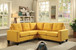 Newbury - Sectional - Yellow