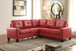 Newbury - Sectional - Red