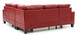 Newbury - Sectional - Red