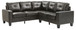 Newbury - Versatile Sectional - Black